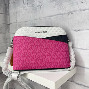 Michael Kors Dragonfruit Multi Medium Dome Crossbody Bag